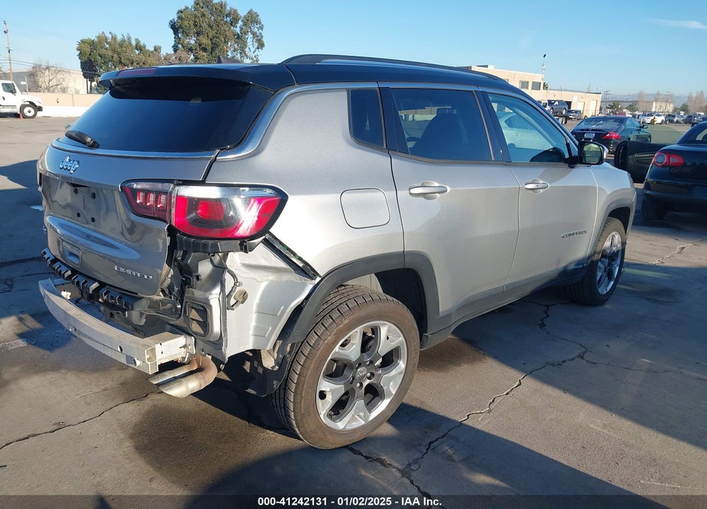 2019 JEEP COMPASS LIMITED 4X4 VIN: 3C4NJDCB7KT690830