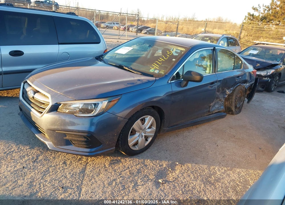 2018 SUBARU LEGACY VIN: 4S3BNAA6XJ3043991