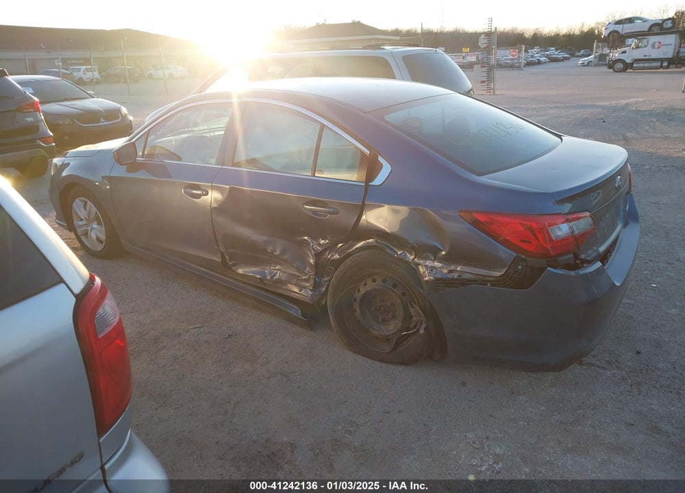 2018 SUBARU LEGACY VIN: 4S3BNAA6XJ3043991