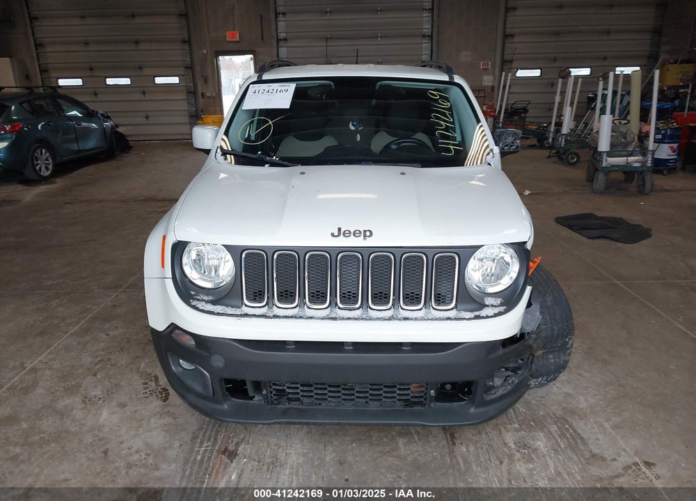 2017 JEEP RENEGADE LATITUDE FWD VIN: ZACCJABB8HPF53080