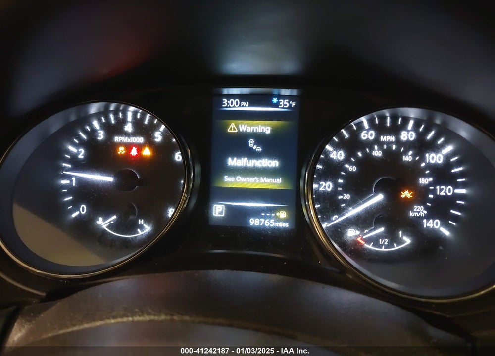 2017 NISSAN ROGUE SL VIN: JN8AT2MVXHW271870