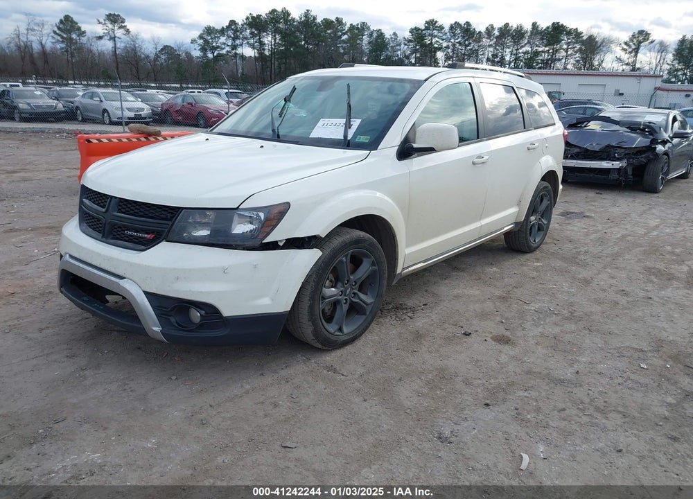 2018 DODGE JOURNEY CROSSROAD VIN: 3C4PDCGB6JT430115