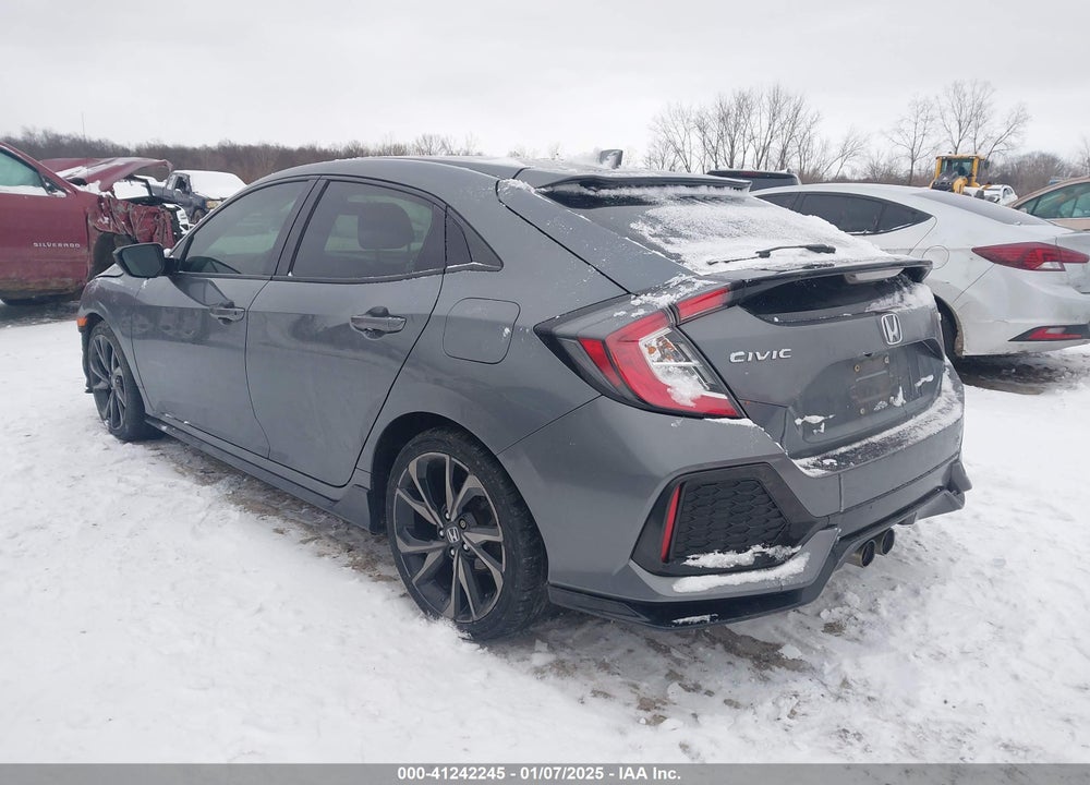 2018 HONDA CIVIC SPORT VIN: SHHFK7H49JU228522