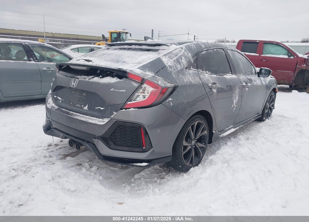 2018 HONDA CIVIC SPORT VIN: SHHFK7H49JU228522