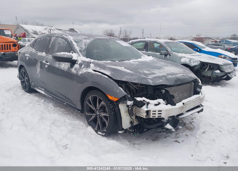 2018 HONDA CIVIC SPORT VIN: SHHFK7H49JU228522