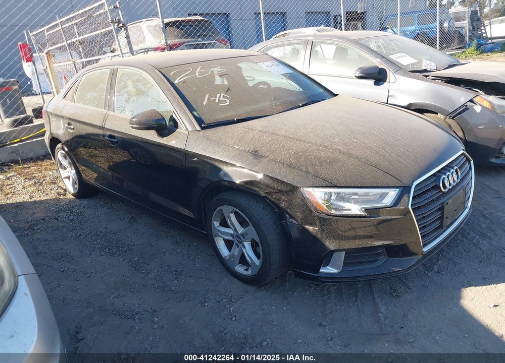 2018 AUDI A3 2.0T PREMIUM VIN: WAUAUGFFXJ1033593