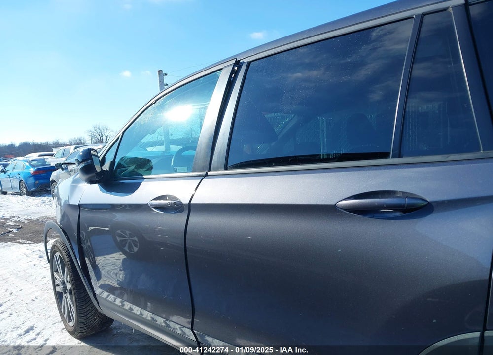 2019 HONDA PASSPORT EX-L VIN: 5FNYF8H51KB009486