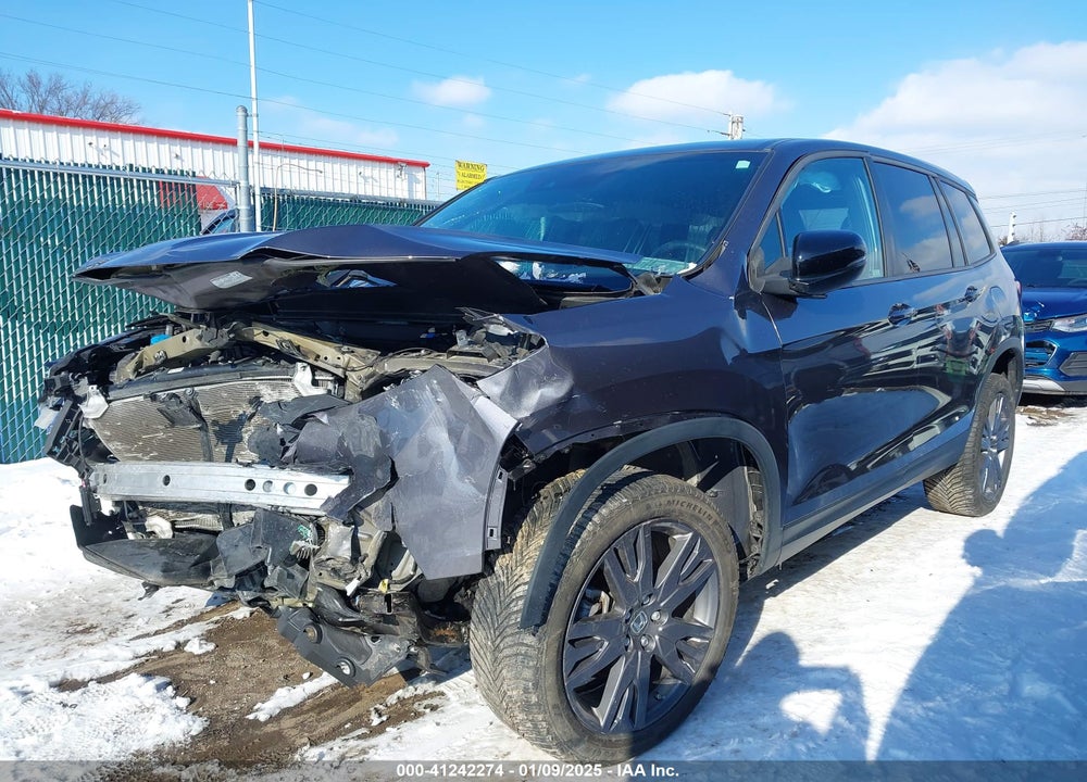 2019 HONDA PASSPORT EX-L VIN: 5FNYF8H51KB009486