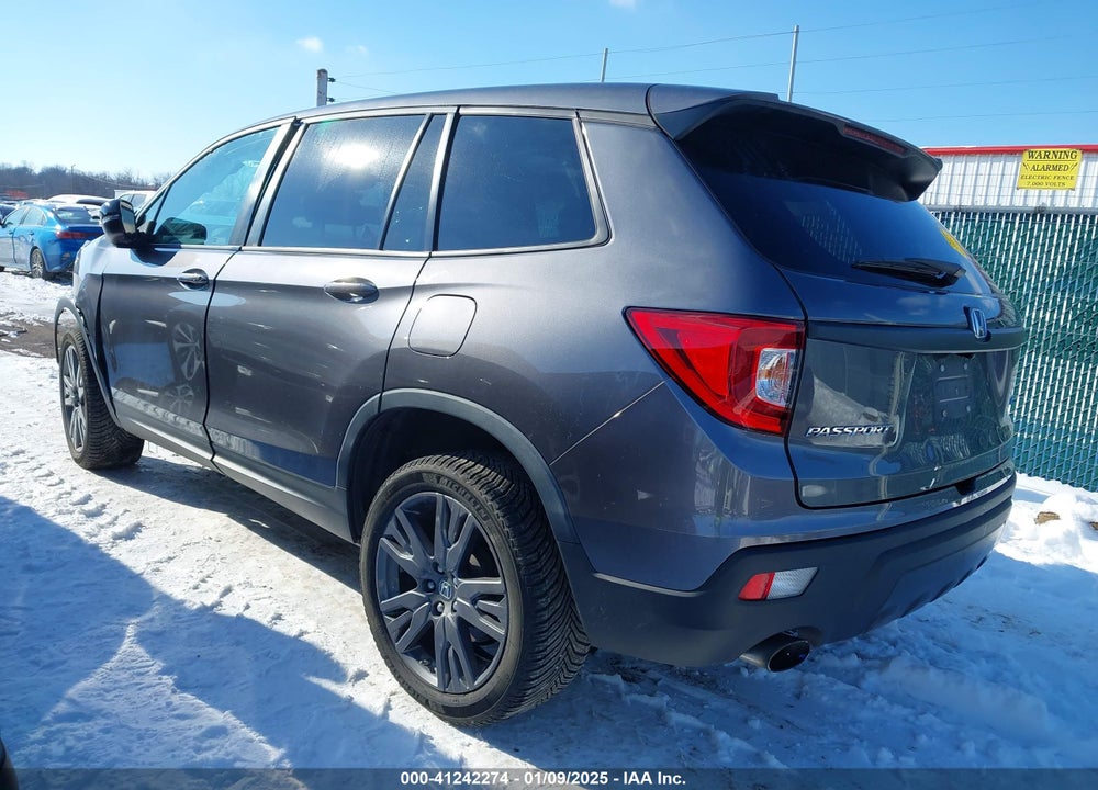 2019 HONDA PASSPORT EX-L VIN: 5FNYF8H51KB009486