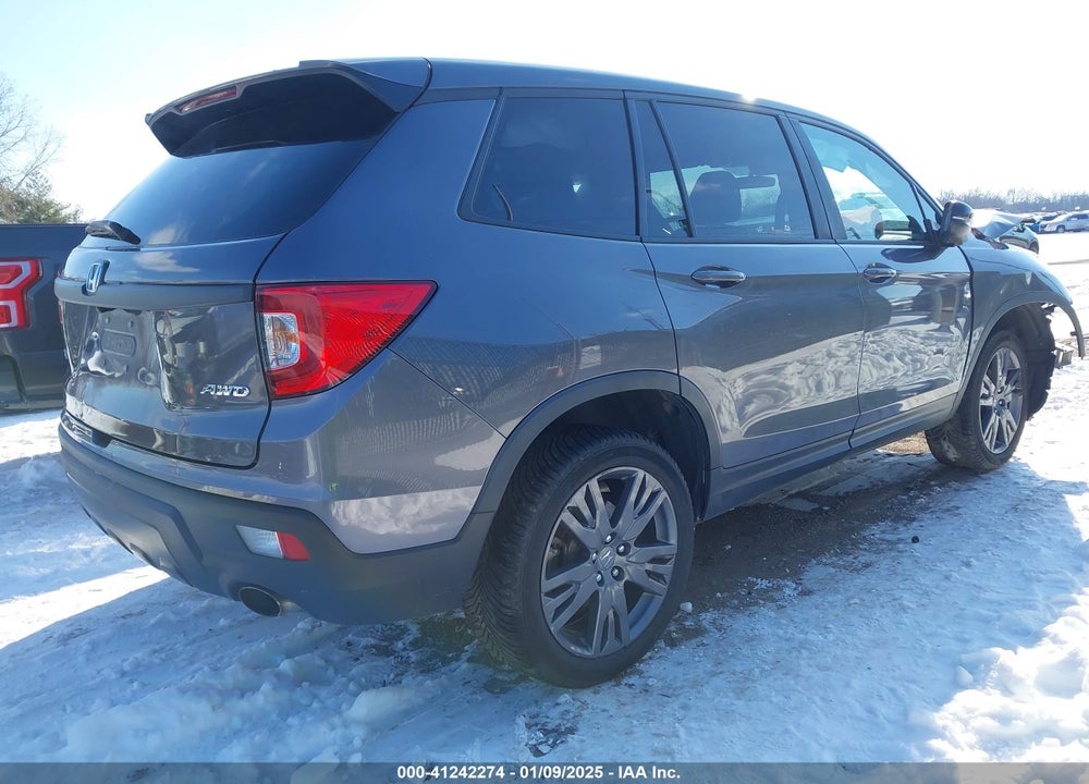 2019 HONDA PASSPORT EX-L VIN: 5FNYF8H51KB009486