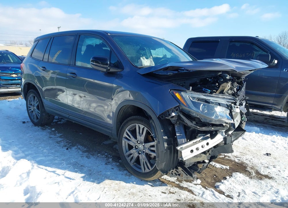 2019 HONDA PASSPORT EX-L VIN: 5FNYF8H51KB009486