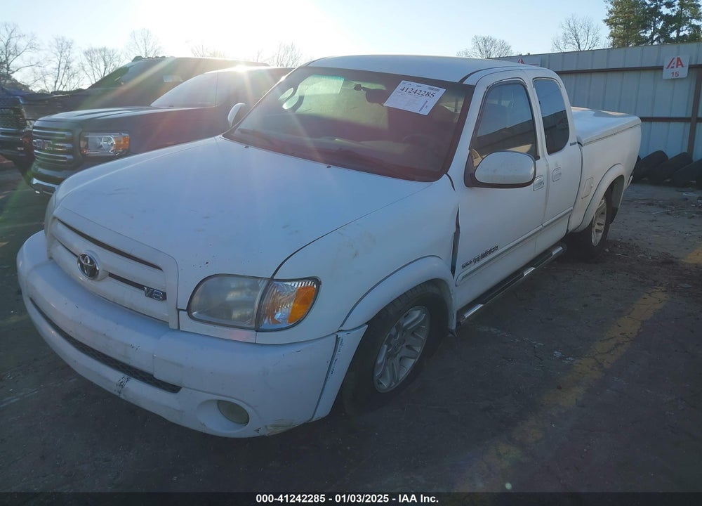 2003 TOYOTA TUNDRA LTD V8 VIN: 5TBRT38173S373673