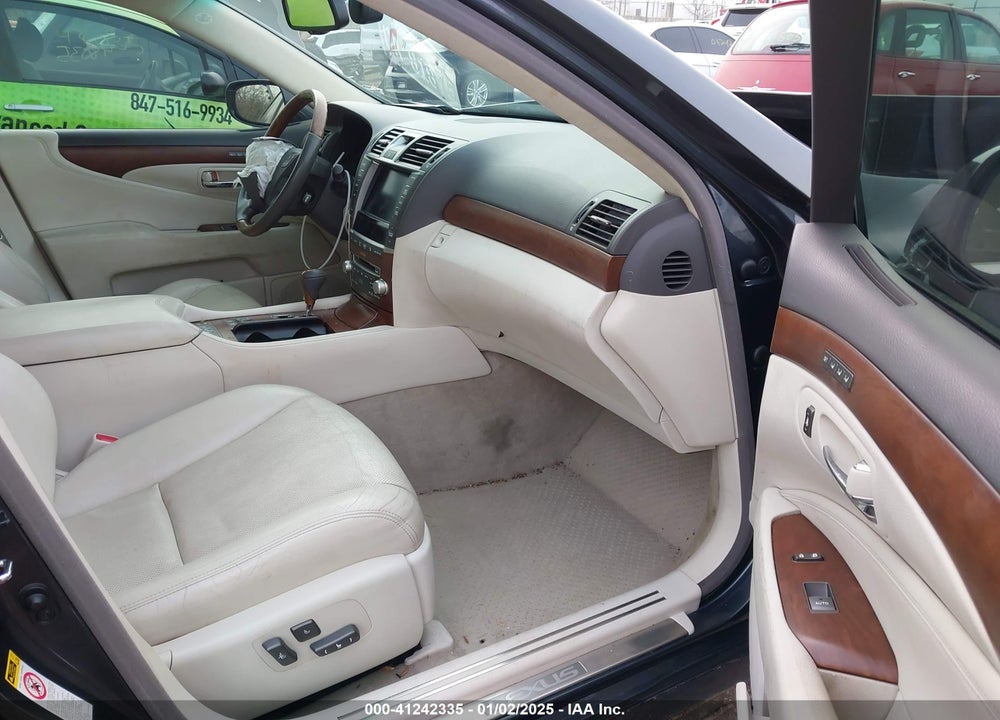2010 LEXUS LS 460 L VIN: JTHDL5EF8A5001127