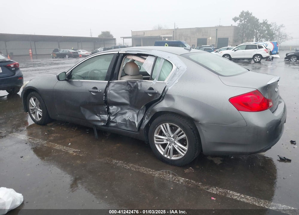 2013 INFINITI G37X VIN: JN1CV6AR8DM752514