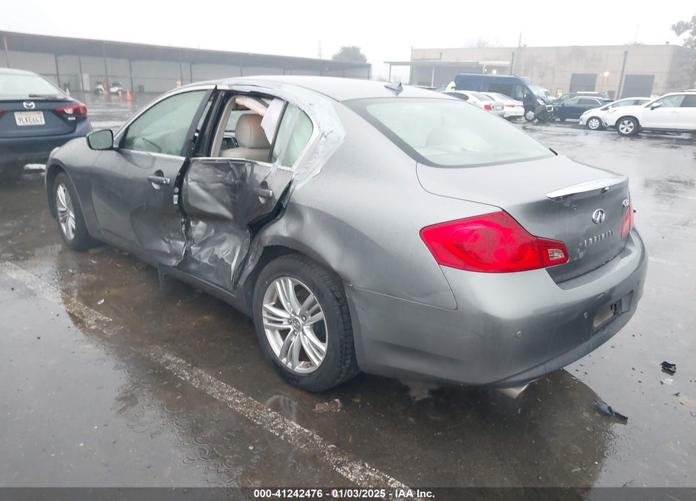 2013 INFINITI G37X VIN: JN1CV6AR8DM752514