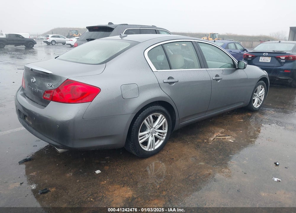 2013 INFINITI G37X VIN: JN1CV6AR8DM752514