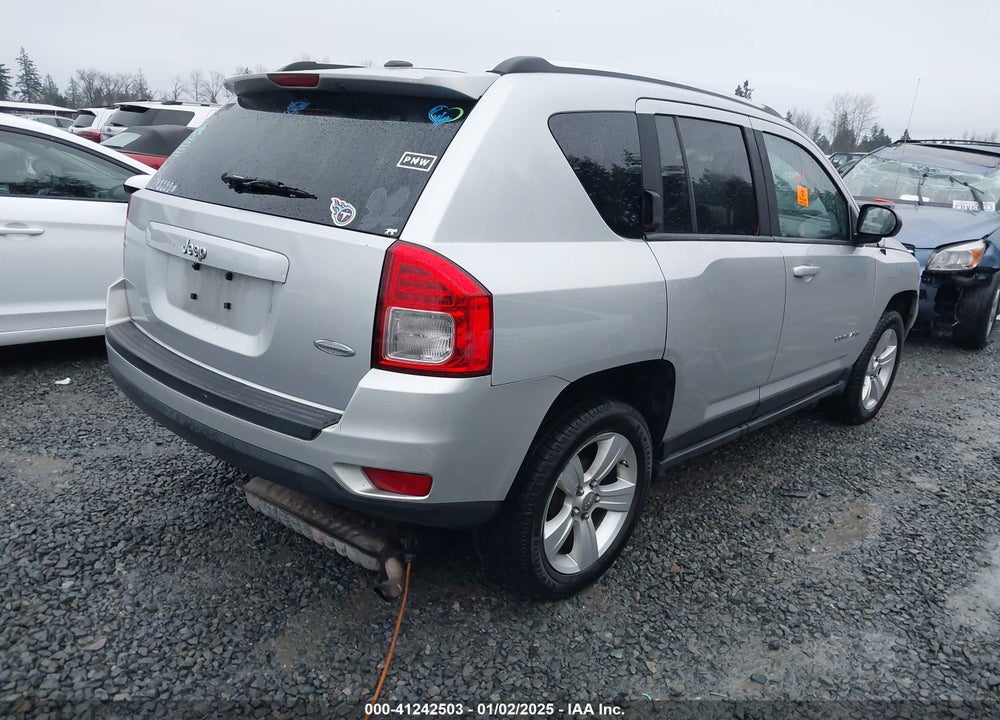 2012 JEEP COMPASS LATITUDE VIN: 1C4NJCEA1CD610198