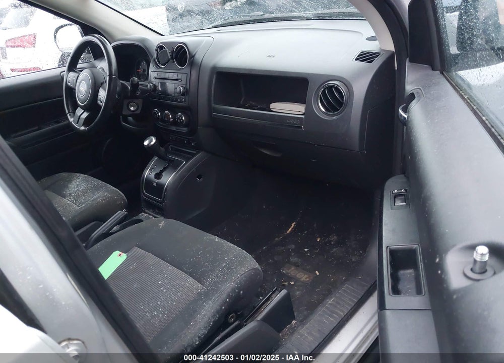 2012 JEEP COMPASS LATITUDE VIN: 1C4NJCEA1CD610198