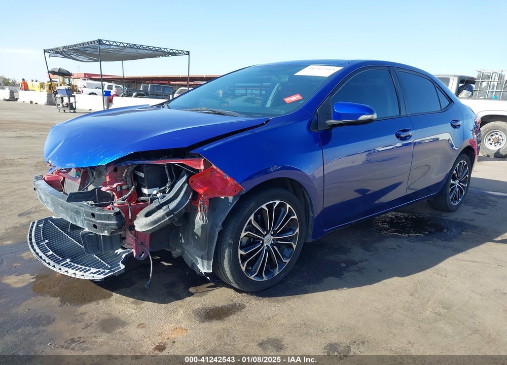 2016 TOYOTA COROLLA S PLUS VIN: 2T1BURHE5GC572134