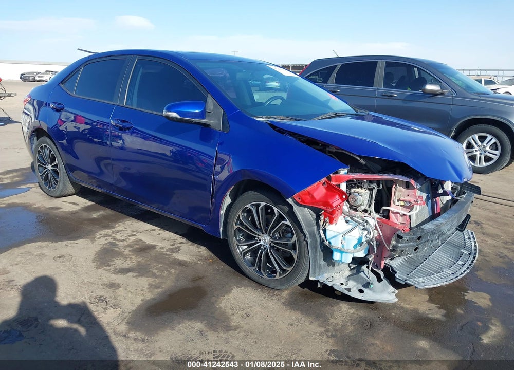 2016 TOYOTA COROLLA S PLUS VIN: 2T1BURHE5GC572134