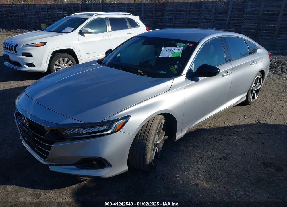2022 HONDA ACCORD VIN: 1HGCV1F42NA030151