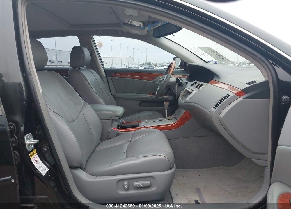 2007 TOYOTA AVALON LIMITED VIN: 4T1BK36B67U204927