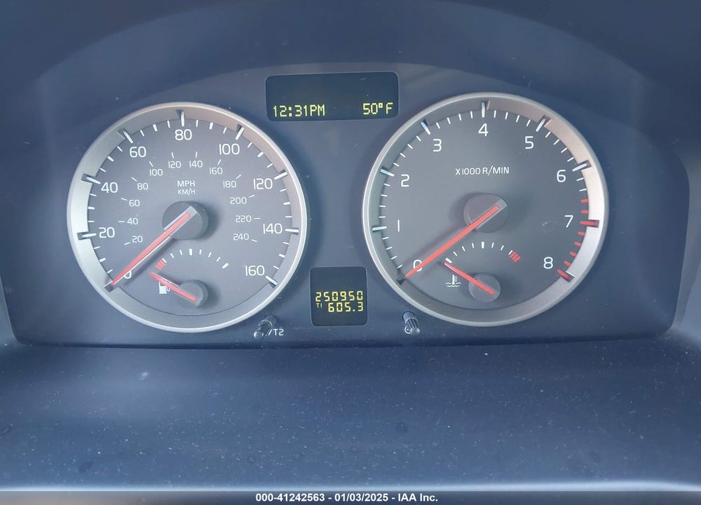 2007 VOLVO V50 2.4I VIN: YV1MW390072322098
