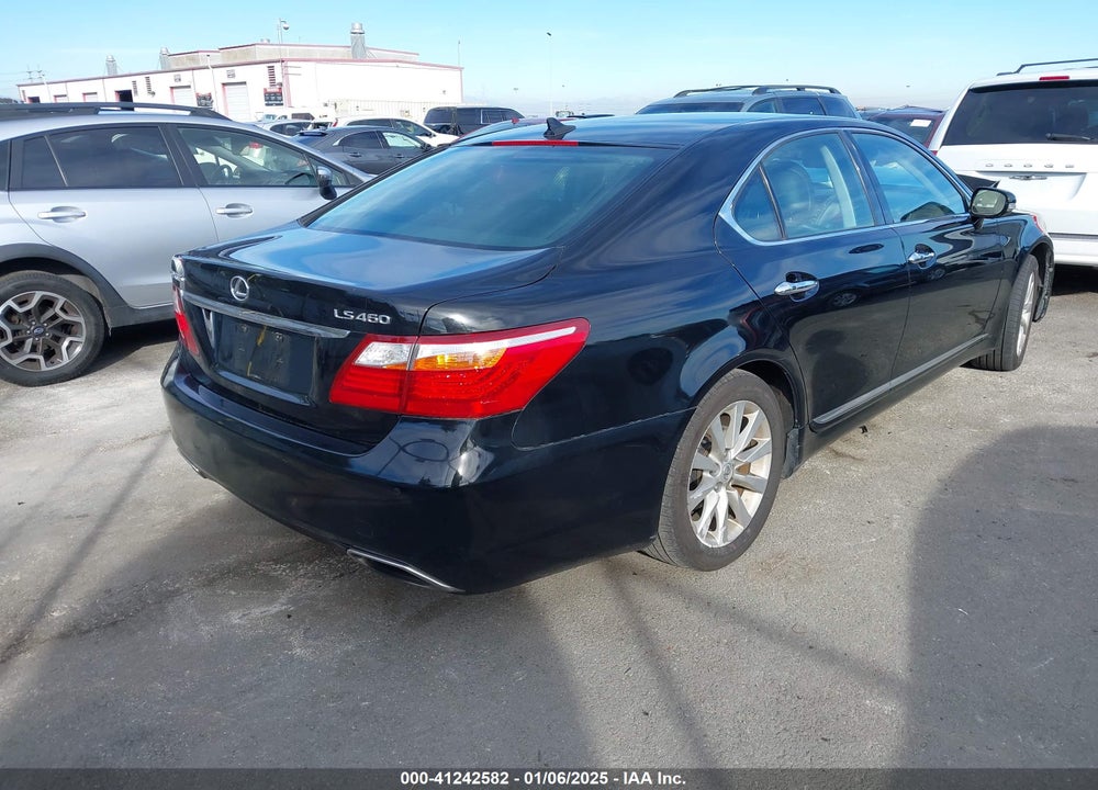 2010 LEXUS LS 460 VIN: JTHBL5EFXA5092022
