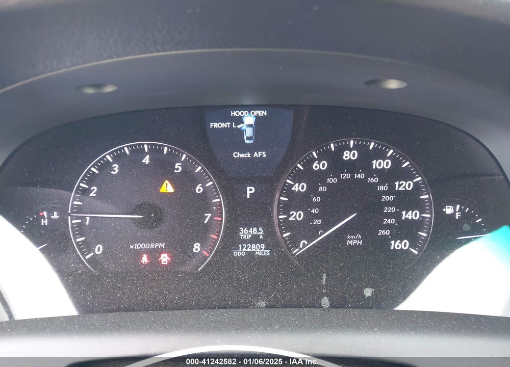 2010 LEXUS LS 460 VIN: JTHBL5EFXA5092022