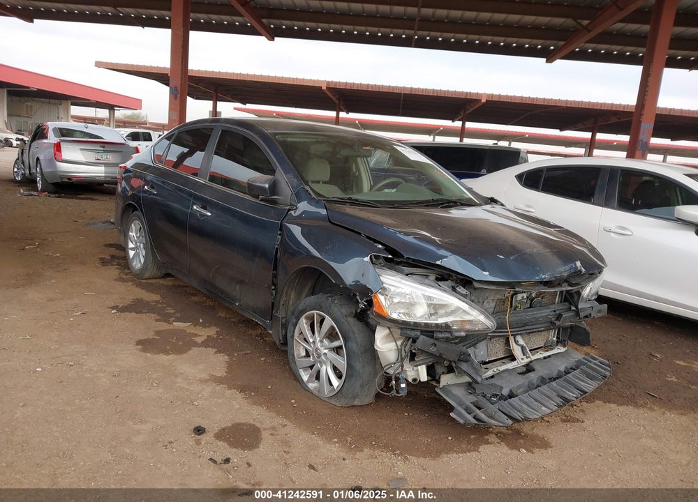2013 NISSAN SENTRA SV VIN: 3N1AB7AP1DL719496
