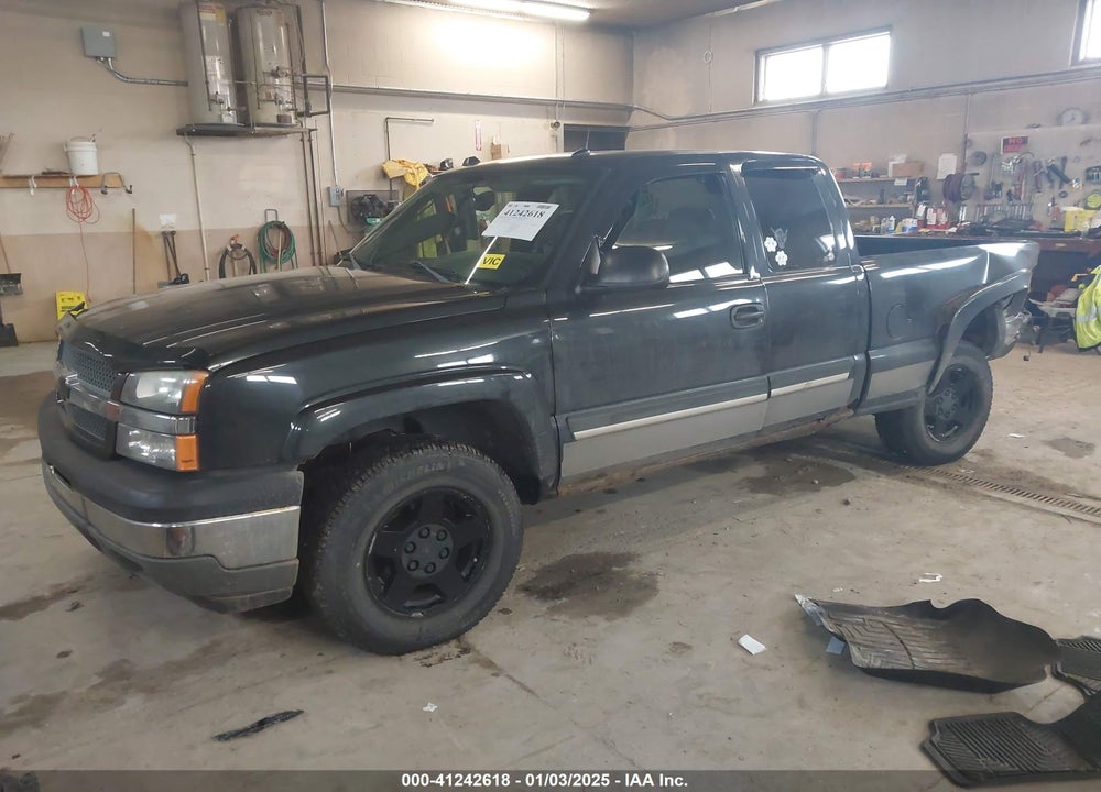 2005 CHEVROLET SILVERADO 1500 LT VIN: 1GCEK19T95E208648