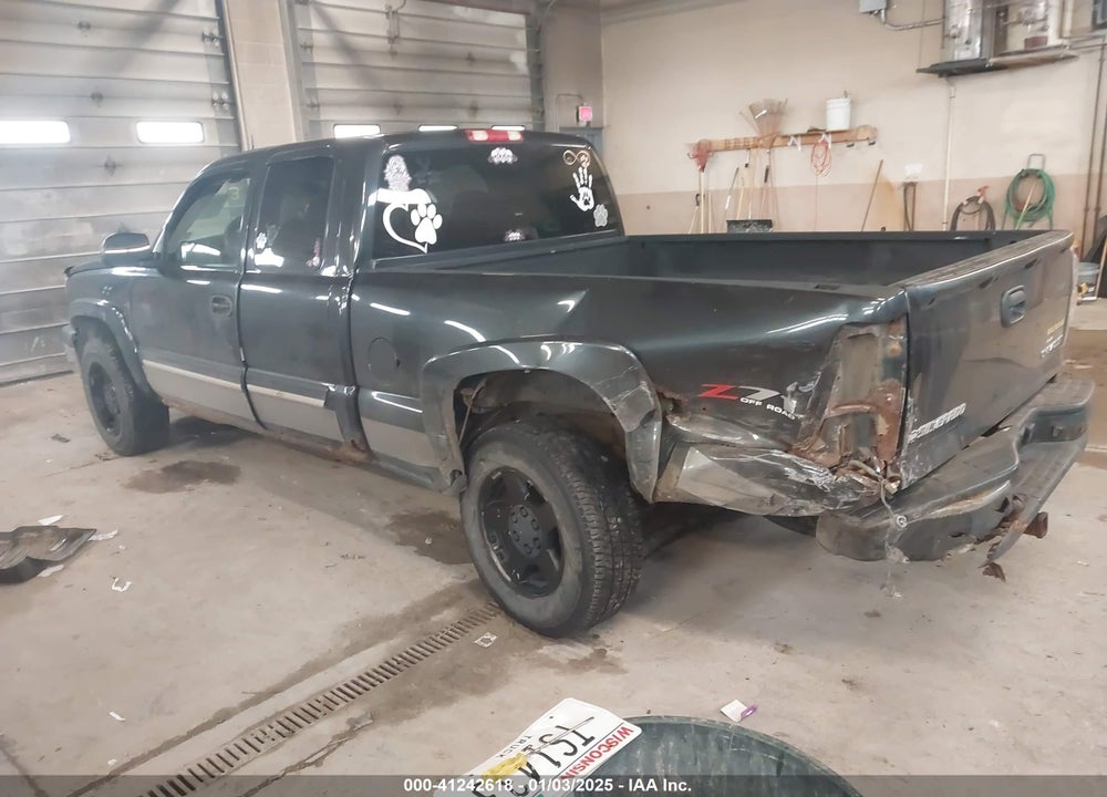 2005 CHEVROLET SILVERADO 1500 LT VIN: 1GCEK19T95E208648