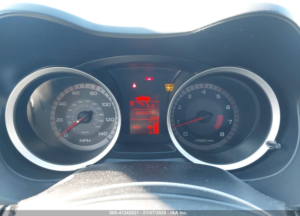 2008 MITSUBISHI LANCER GTS VIN: JA3AU86U88U018668
