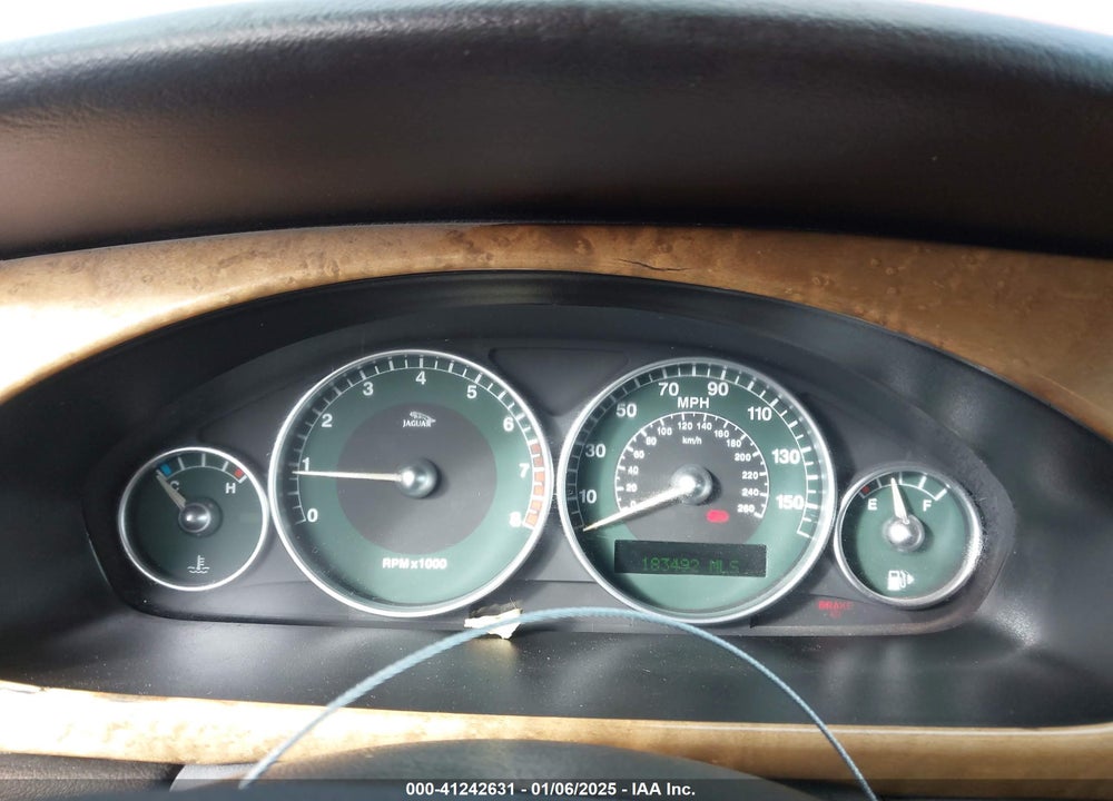 2002 JAGUAR X-TYPE 2.5L VIN: SAJEA53D12XC36640