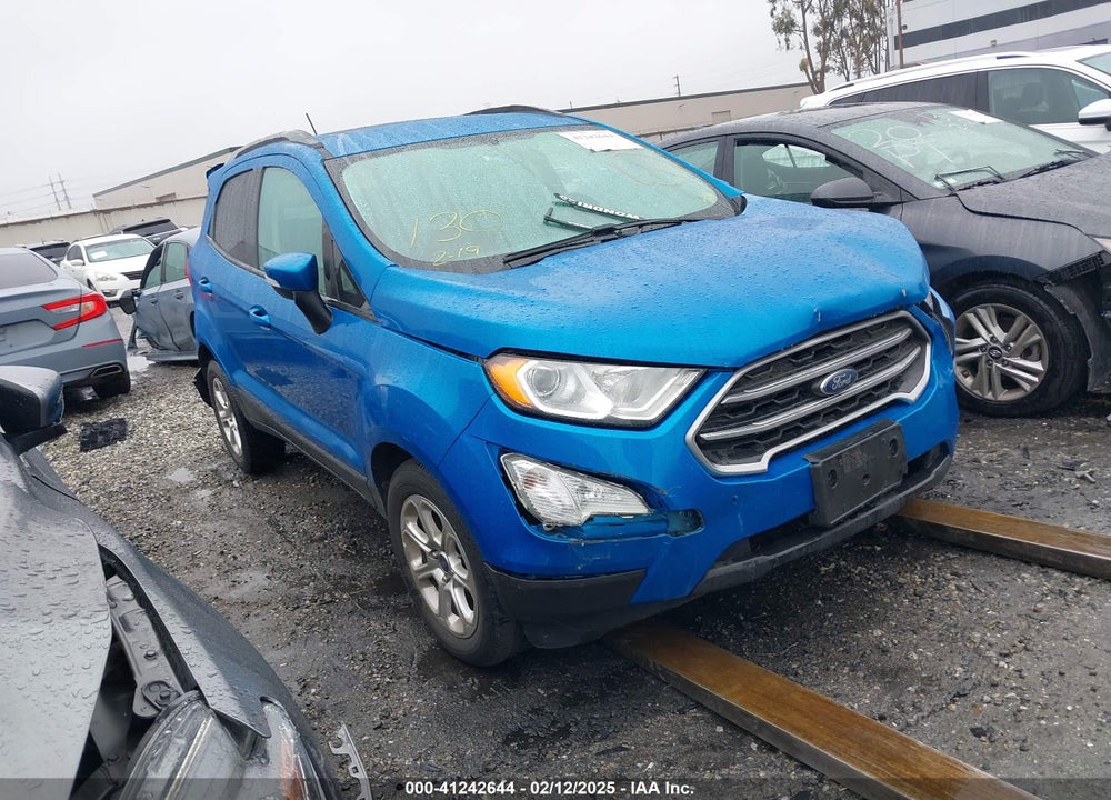 2019 FORD ECOSPORT SE VIN: MAJ3S2GE3KC264728
