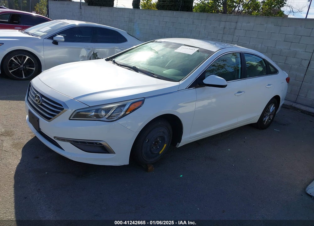 2015 HYUNDAI SONATA SE VIN: 5NPE24AF3FH071344