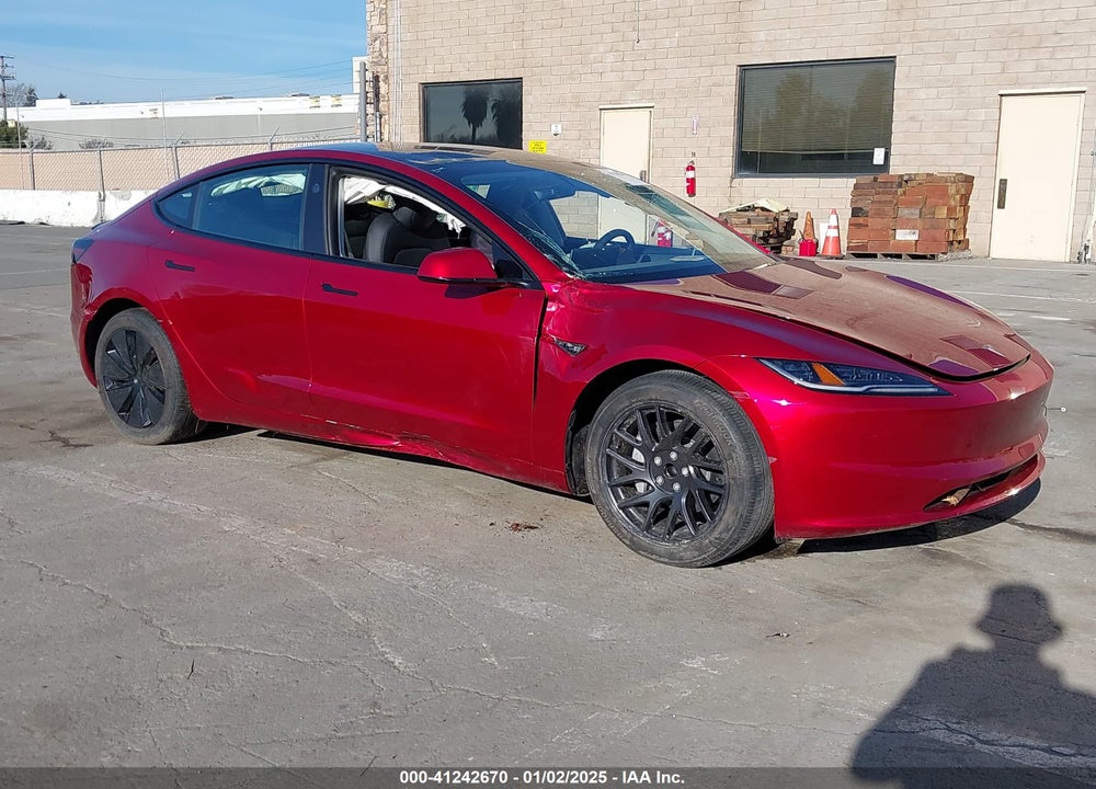 2024 TESLA MODEL 3 LONG RANGE DUAL MOTOR ALL-WHEEL DRIVE/REAR-WHEEL DRIVE VIN: 5YJ3E1EA9RF741753