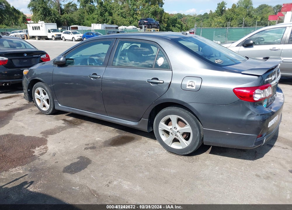 2011 TOYOTA COROLLA S VIN: 2T1BU4EE7BC746060