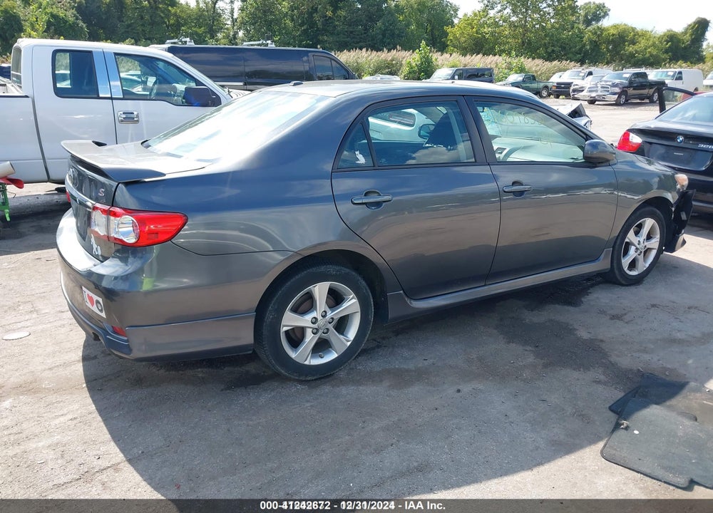 2011 TOYOTA COROLLA S VIN: 2T1BU4EE7BC746060