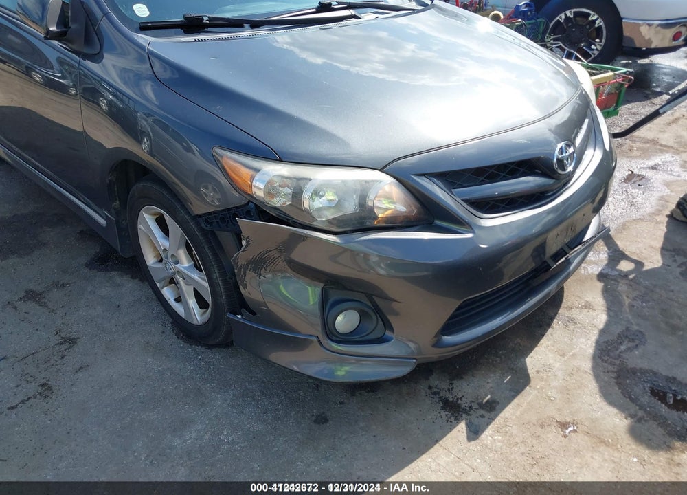 2011 TOYOTA COROLLA S VIN: 2T1BU4EE7BC746060