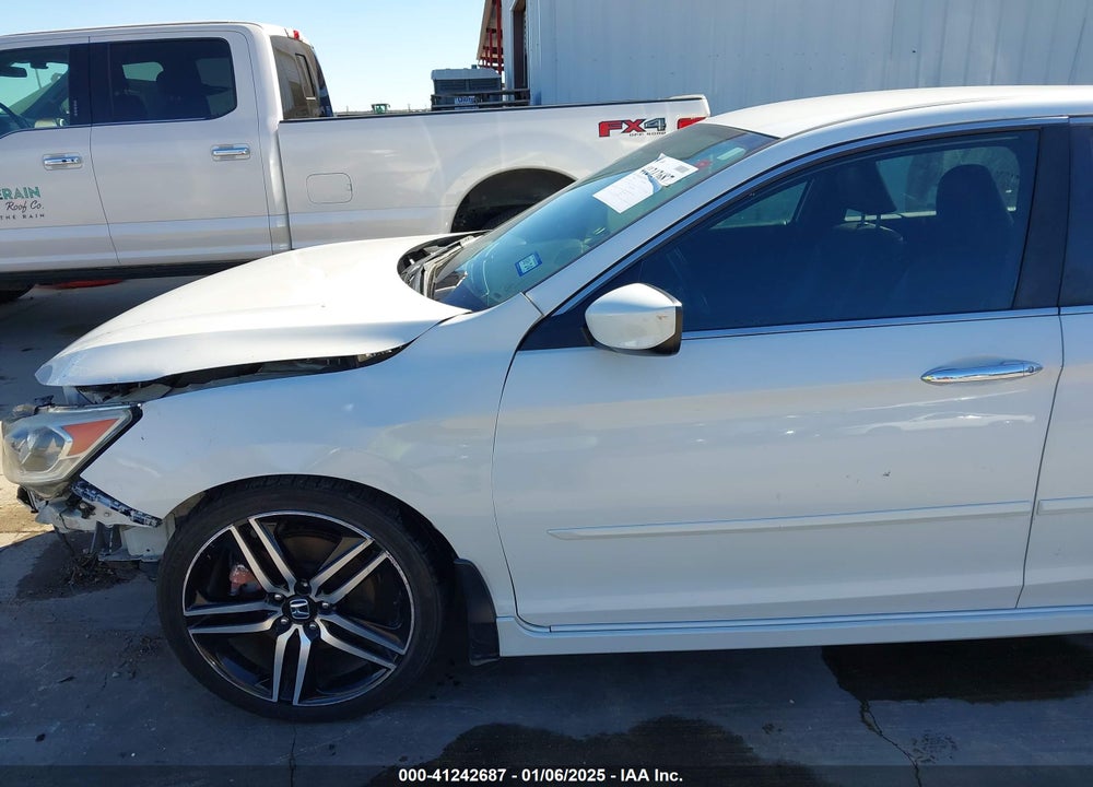 2016 HONDA ACCORD SPORT VIN: 1HGCR2F58GA104386