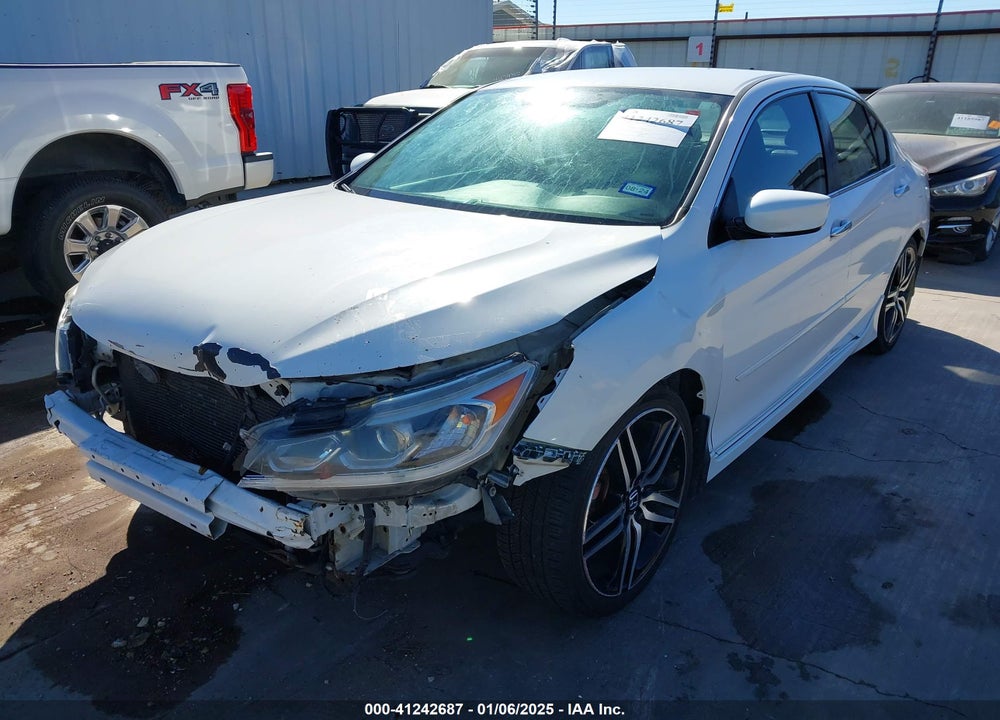 2016 HONDA ACCORD SPORT VIN: 1HGCR2F58GA104386