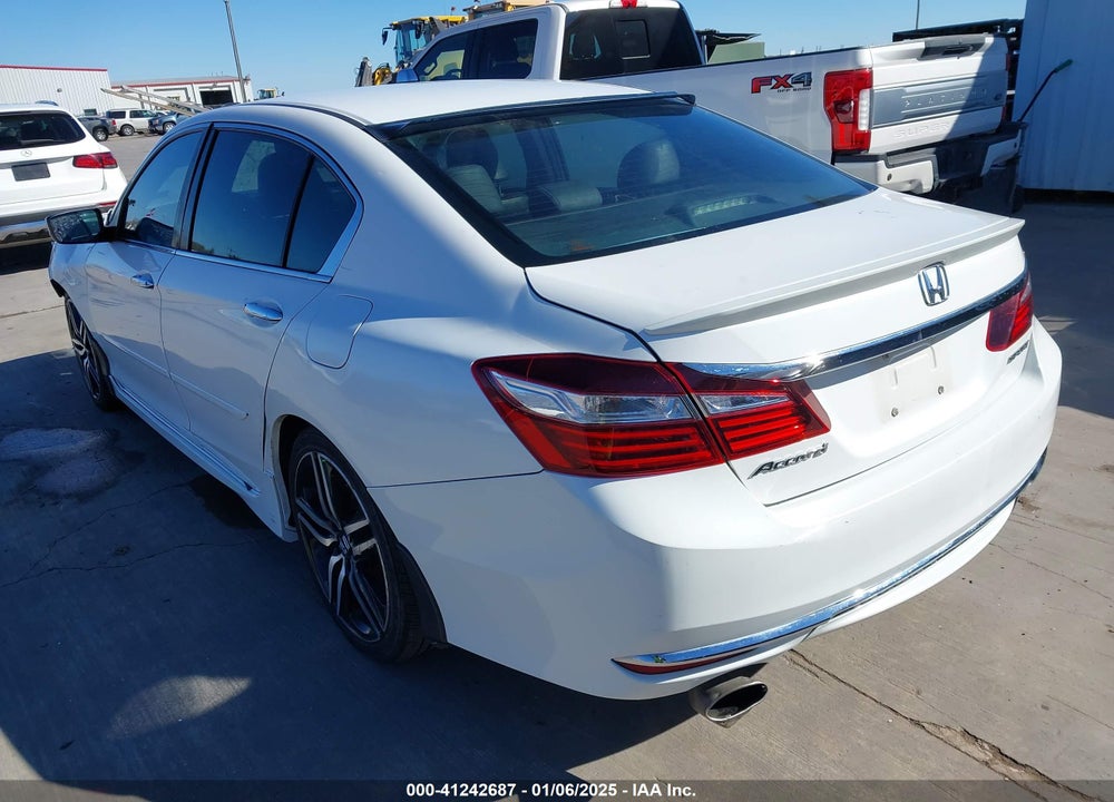 2016 HONDA ACCORD SPORT VIN: 1HGCR2F58GA104386