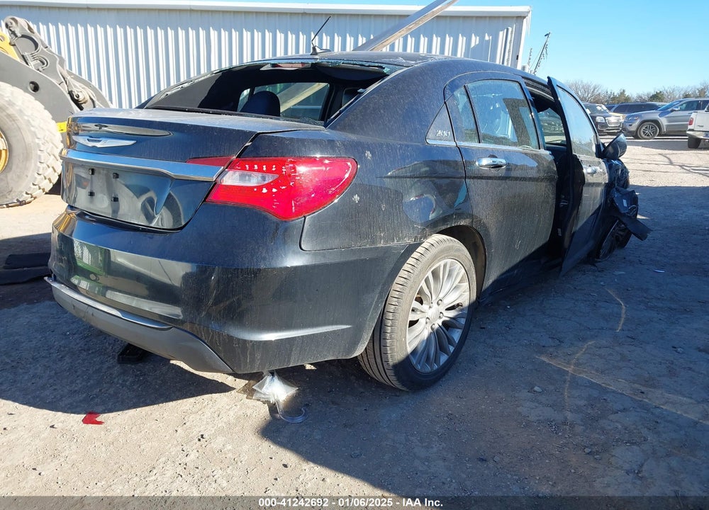 2012 CHRYSLER 200 LIMITED VIN: 1C3CCBCB9CN116693