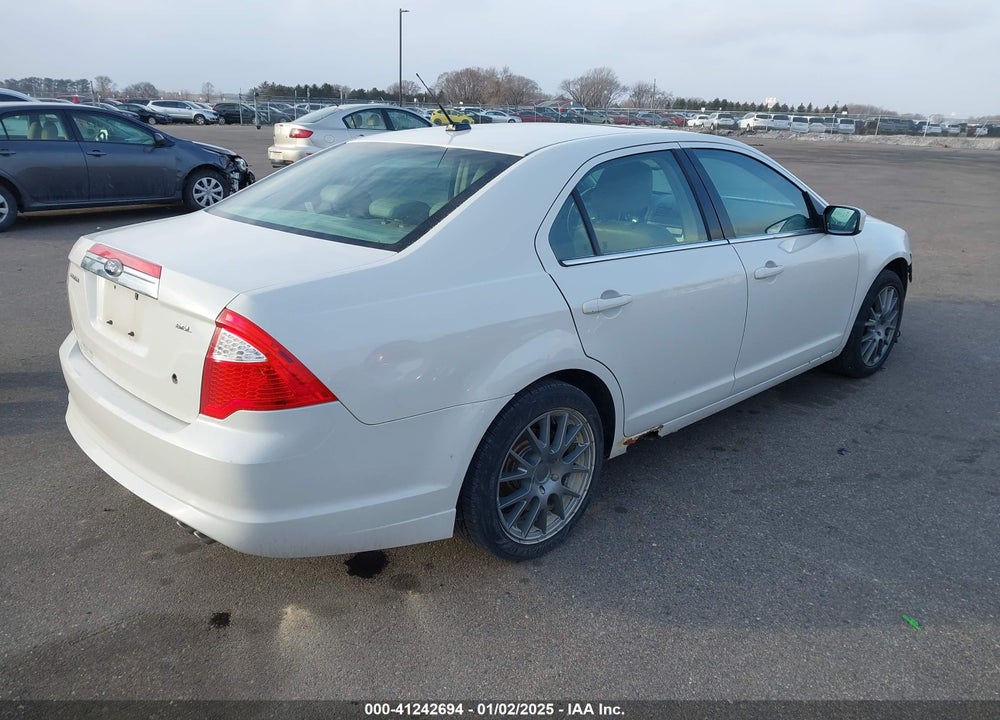 2010 FORD FUSION SEL VIN: 3FAHP0JA8AR323600