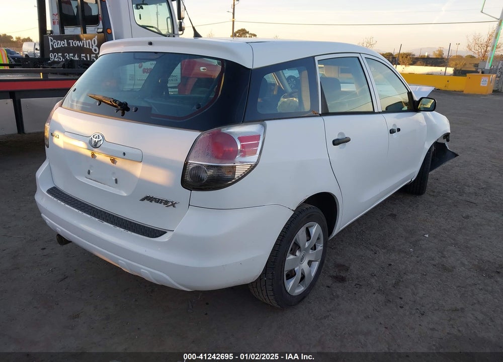 2006 TOYOTA MATRIX VIN: 2T1KR32E96C600894
