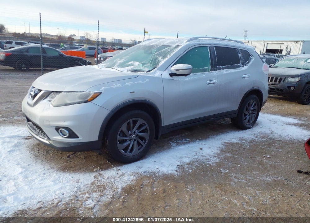 2016 NISSAN ROGUE SL VIN: 5N1AT2MV9GC871349