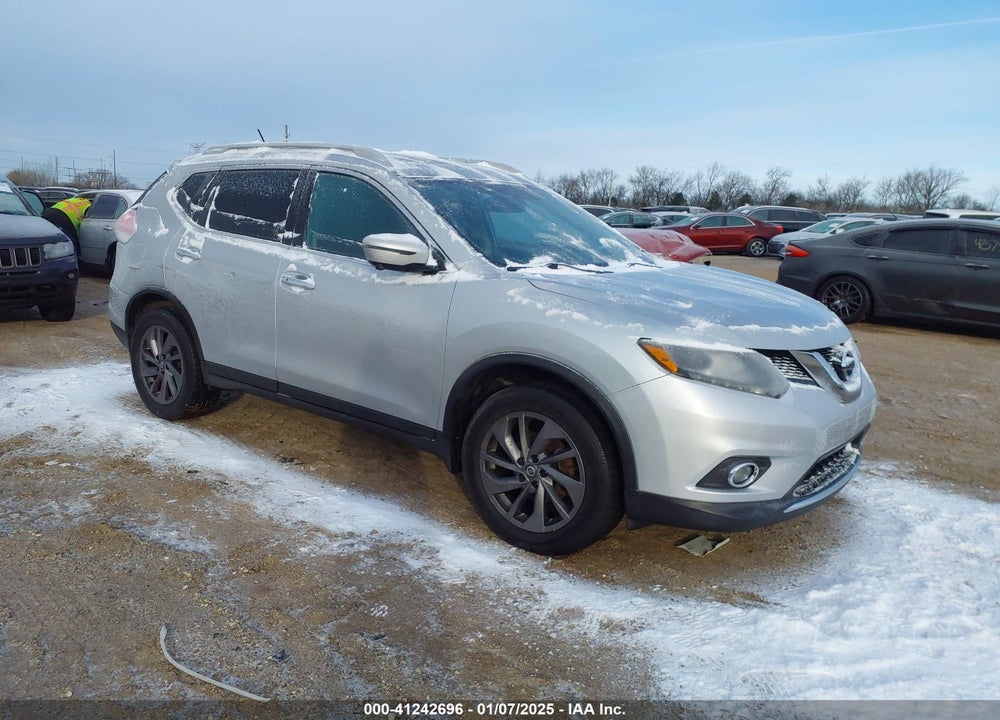 2016 NISSAN ROGUE SL VIN: 5N1AT2MV9GC871349