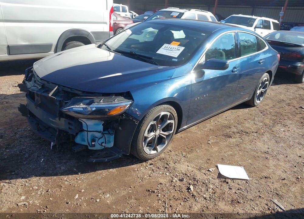 2022 CHEVROLET MALIBU FWD LT VIN: 1G1ZD5ST6NF142012