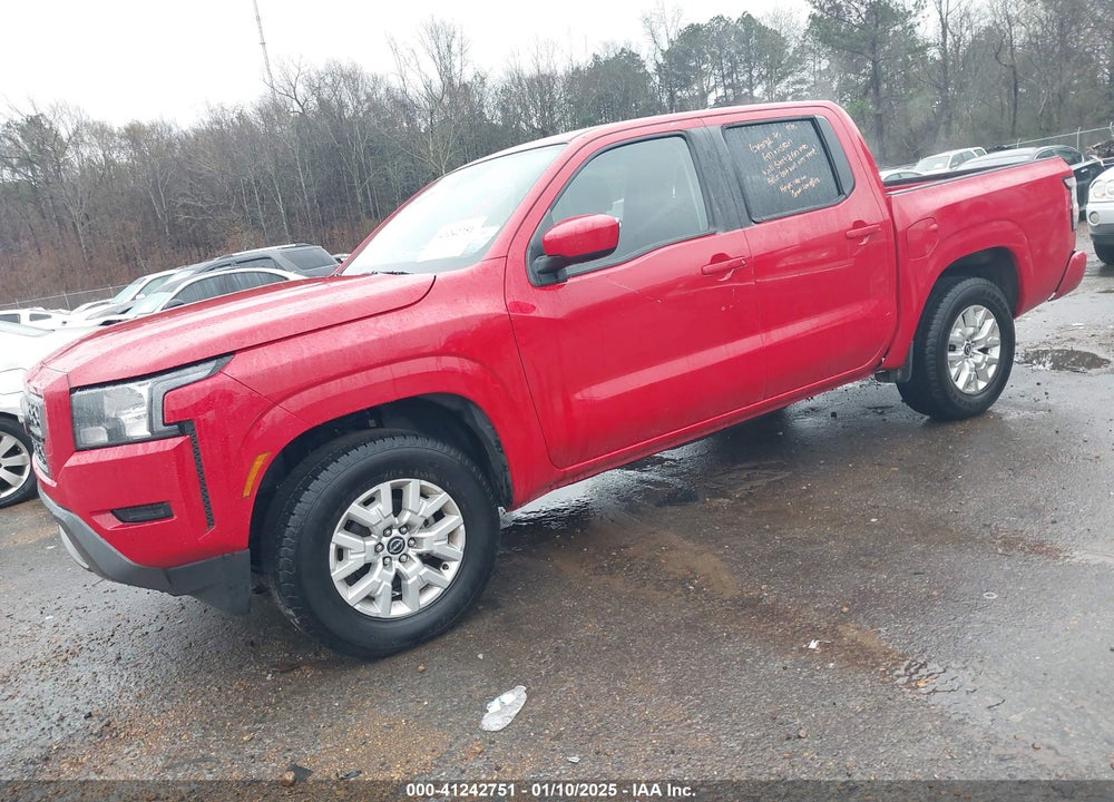 2022 NISSAN FRONTIER SV 4X2 VIN: 1N6ED1EJ1NN689684